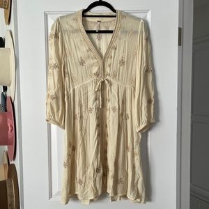 Free People Embroidered Dress